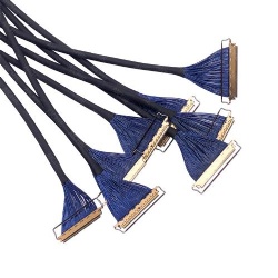 Extremely thin lpex Micro Coaxial Lvds Cable Commun