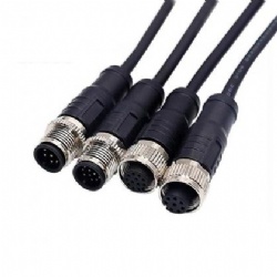 Custom M8 M12 M16 M18 M20 Waterproof Cable A