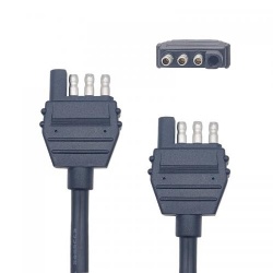 4 way flat trailer connector
